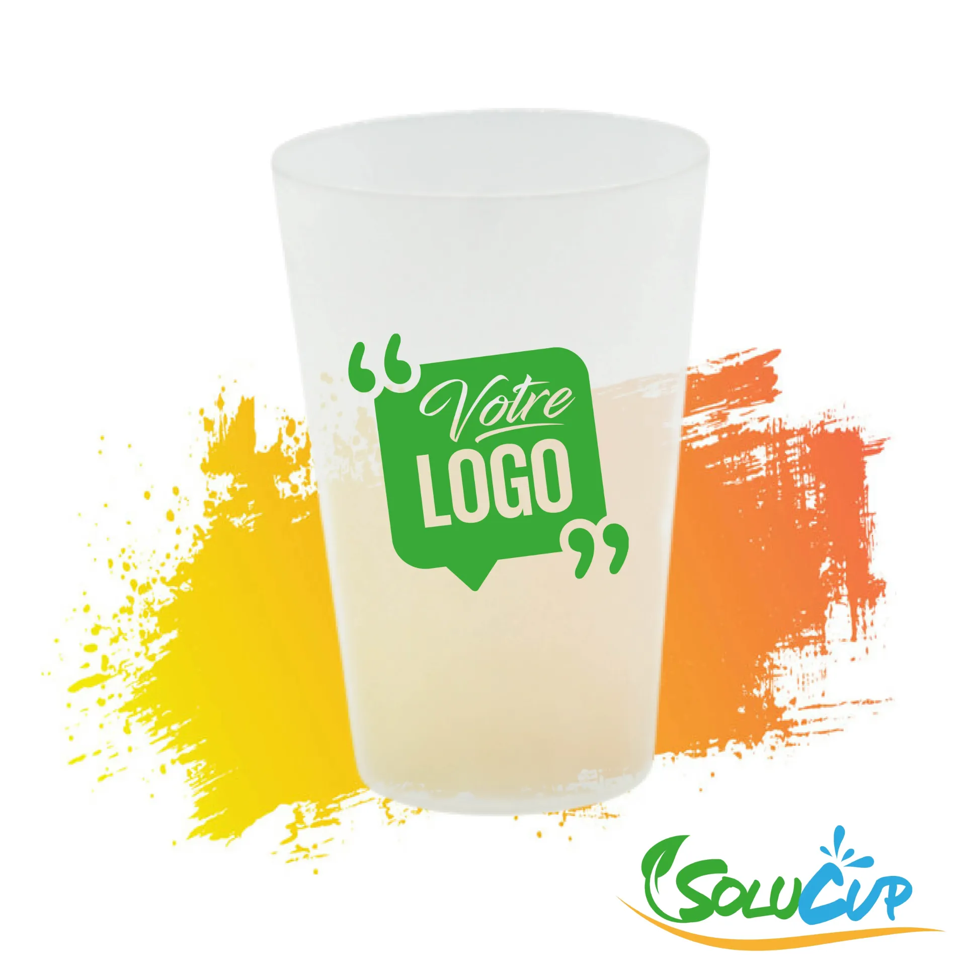 Gobelets réutilisables 25-30cl
